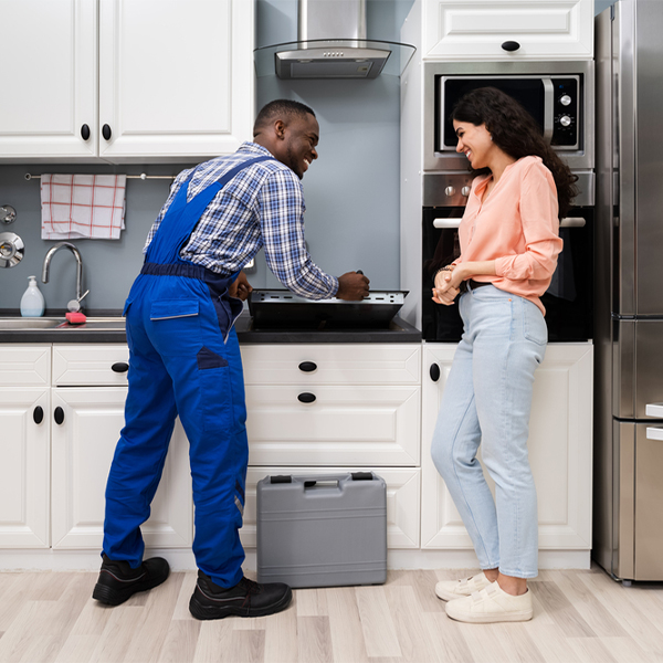 how long does it typically take to complete cooktop repair services in Raymond